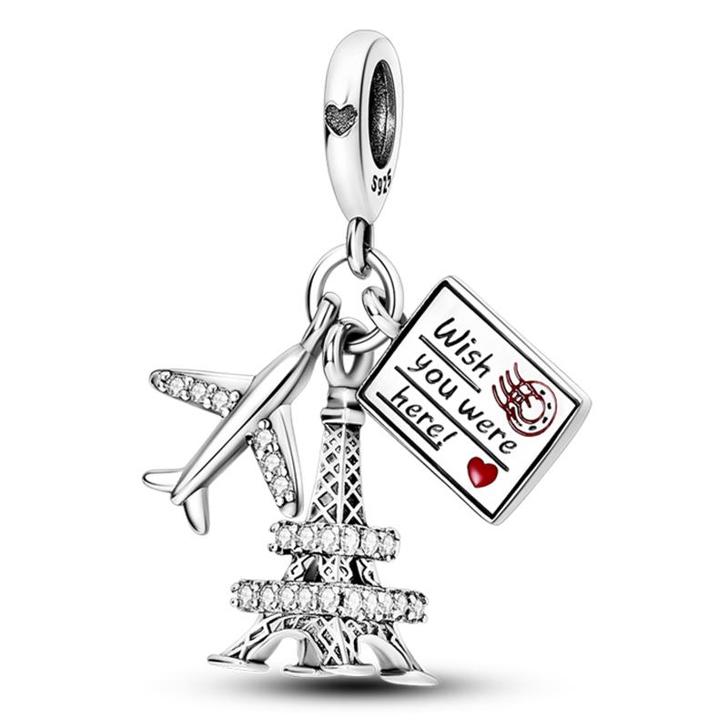 Mărgele Charm Mărgele Charm Mărgele Charm Culoare Cupru Fundă Cruce Arborele Vieții Mărgele Charm Compatibile Cu DIY Brățări Tip Bangle Autentice Pandantiv Charm Jew
