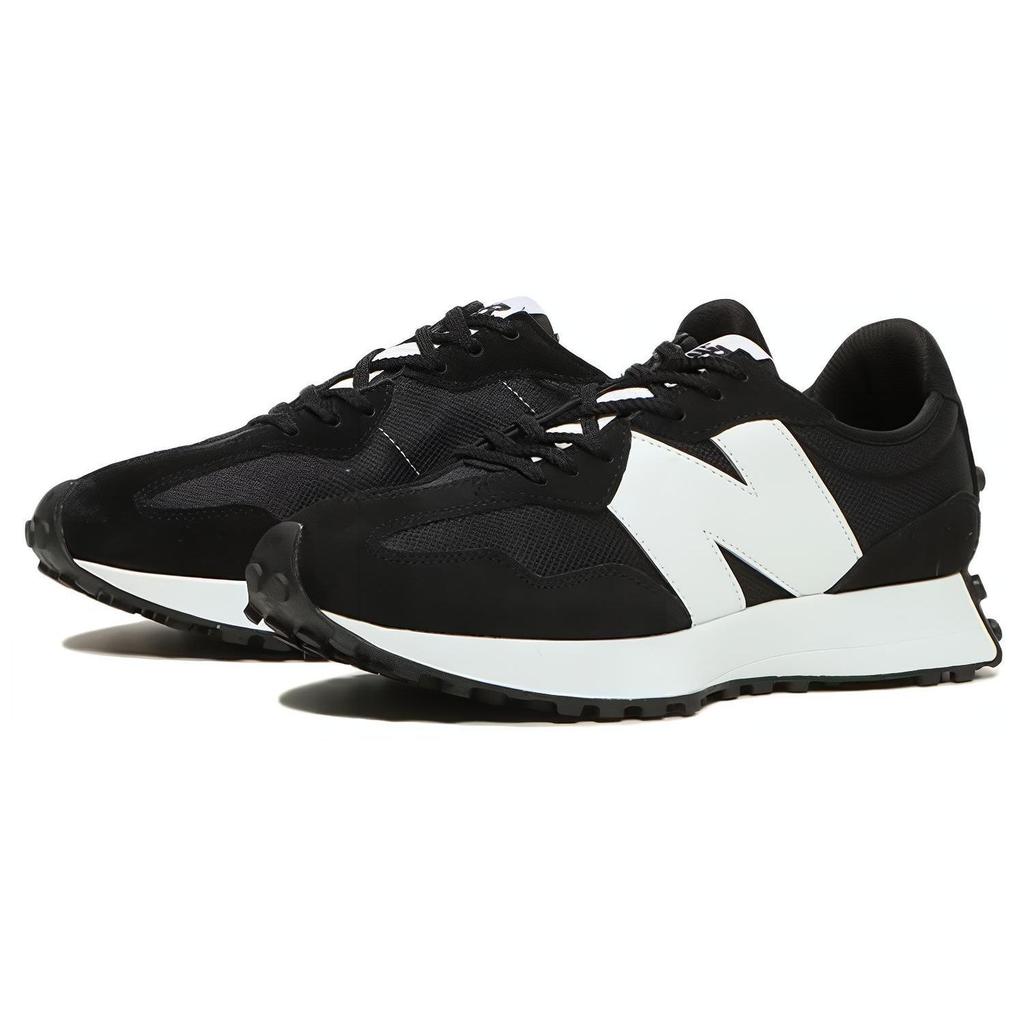 New Balance 327 Vita Svarta Unisex Sneakers MS327CBW