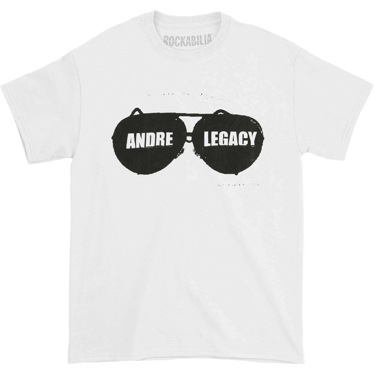 

Men s Andre Legacy T-Shirt Mens Womens Tees Top White 4XL