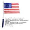 Glowing Flag Handheld Vivid Color LED Holiday Decoration Luminous Mini American Stick Flag