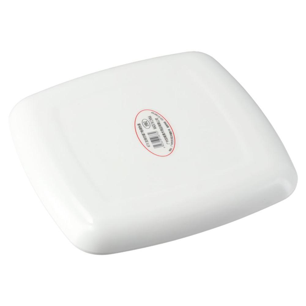 Imitation Porcelain White Ceramic Artist Paint Palette  For Watercolor Painting