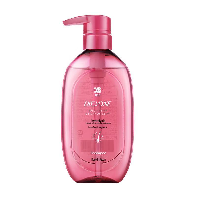 Dieyin Hydrating Silky Shampoo, Sweet Peach, 500ml