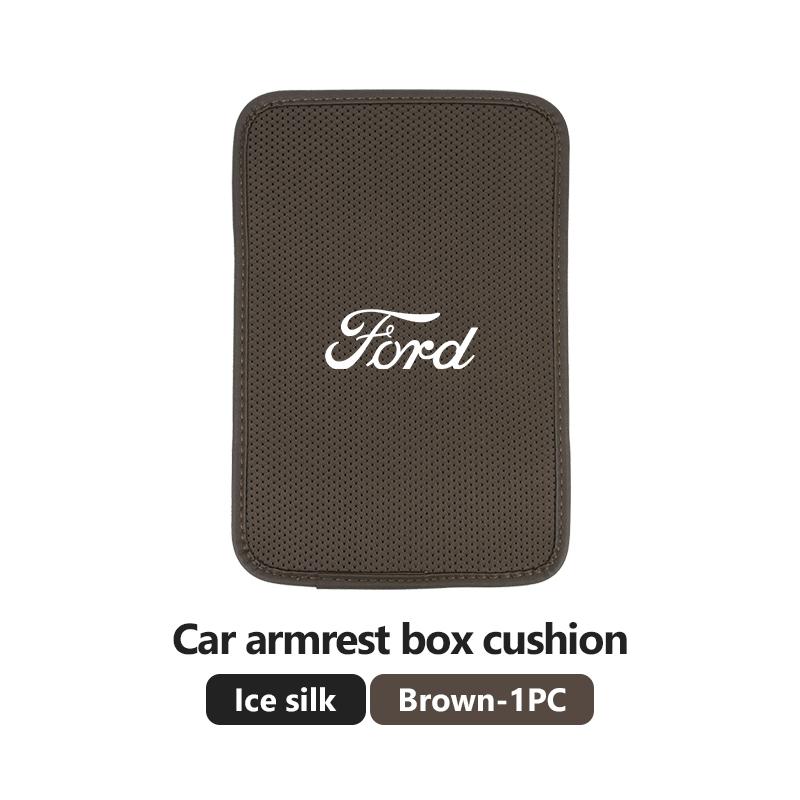 AKR1 For Ford Car Armrest Box Pad Central Armrest Boxes Cover Elbow Protection Pads Accessories Mk2 Mk3 Ranger Mondeo Mk4 S-MAX Kuga