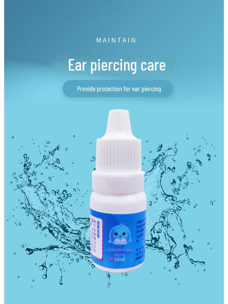 Fusmet 2nd Gen Disposable Ear Piercing Tool Set with Ear Piercer and Nail Gun