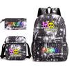 School bag rhythm box-sprunki heat transfer versatile college student large capacity travel backpack D