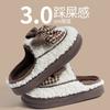Bow cotton slippers autumn and winter home interior 2025 new thick bottom warm, cool slippers outside
