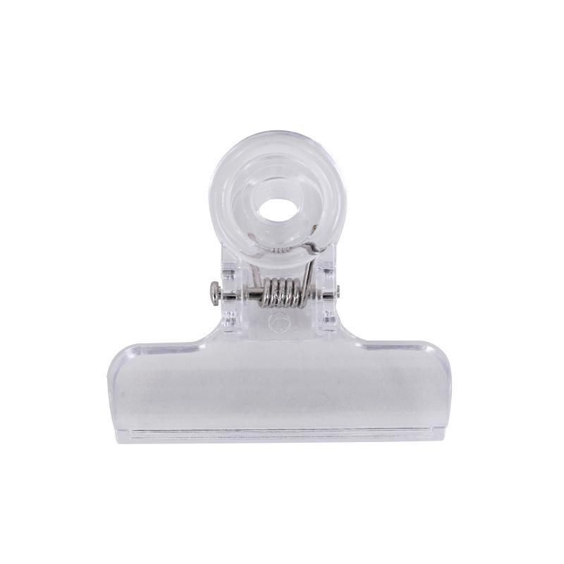 Large White Transparent Long Tail Multi-Functional Stationery Clips