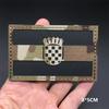 3D Multicam Nationalflaggen Aufnäher Ir Reflektierende Aufnäher Auf Kleidung Taktische Abzeichen Klettverschluss Lasergeschnittene Zubehörteile Diy Zubehör