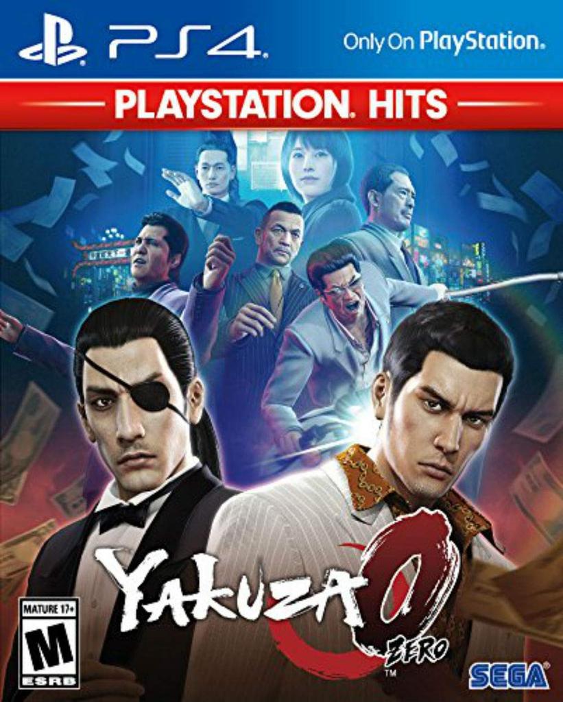 Yakuza 0 North PS4 (Imported Version America) -