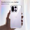 KEYSION Four-Corners Shockproof Transparent Case for OnePlus 15 5G Soft TPU+PC Clear Phone Back Cover for OnePlus 1+ 15