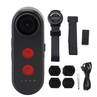 1080p Kamera na kolo se zadním světlem 5000mAh Dobíjecí 140stupňový Objektiv IPX6 Vodotěsnost Záznam v cyklu Kolo Zpětné zrcátko