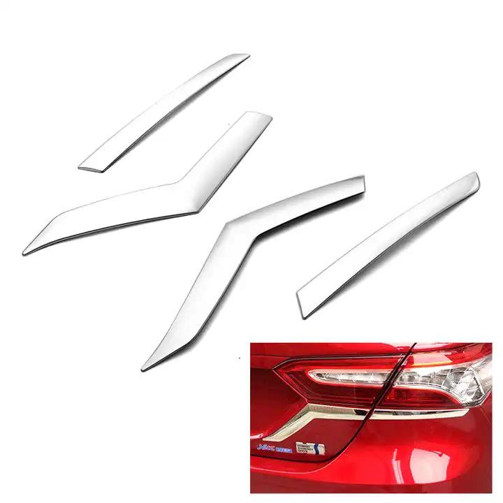 Fits 2017-2021 Toyota Camry XV70: Rear Guard Plate, Door Edge Strip, Grille, and Other Exterior Parts.