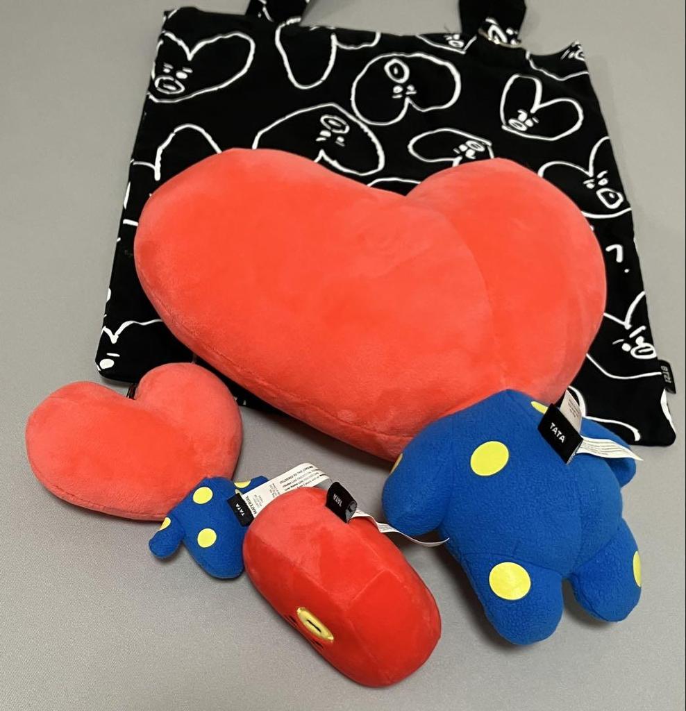 [USED] TATA BT21 Plush Mascot Tote Bag BTS