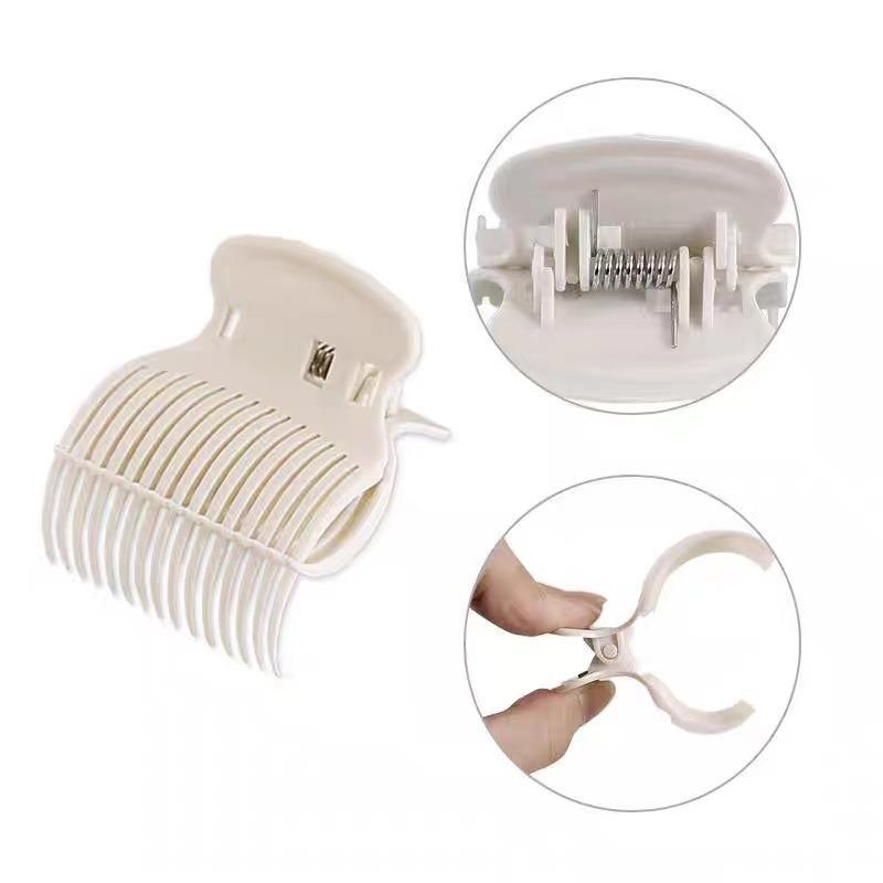 Heat-Resistant Hairdressing Clip for Perming and Styling