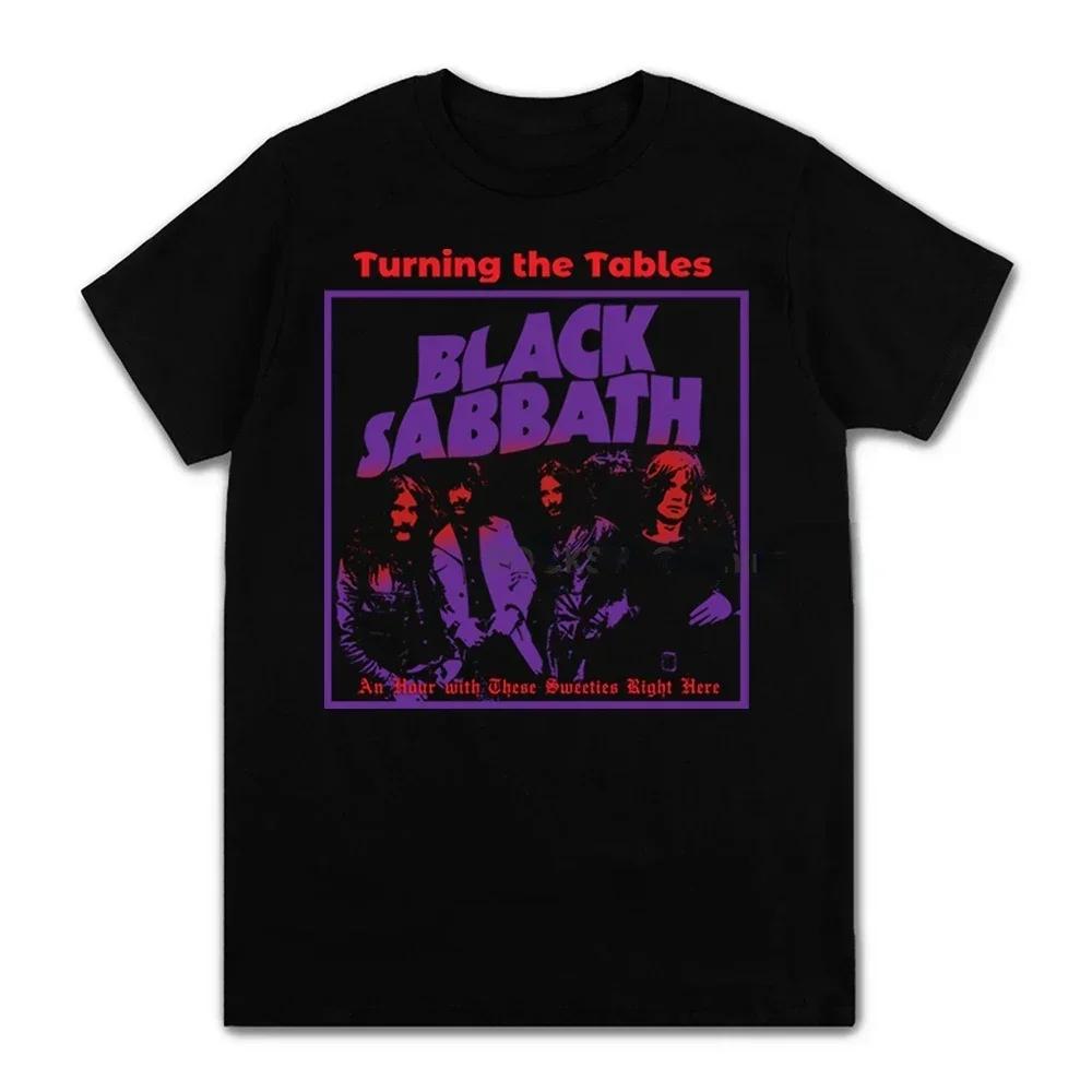 Black Metal Rock Band T Shirt Men Women Fashion Casual Graphic Short Sleeve Short Sleeve  T Shirt  Unisex