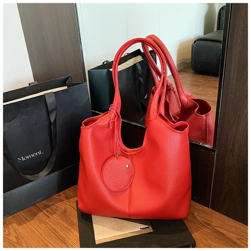 Versatile Retro Portable Tote Bag, New Fashionable One-shoulder Child and Mother Bag, Casual Simple Messenger Bag