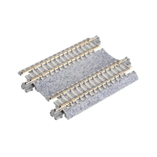 KATO N Gauge Double-Track Straight Track, 62mm, Set of 2, 20-042, Model Railroad Supplies