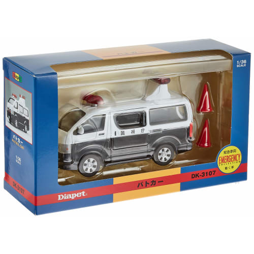 Diapet DK-3107 1/36 Scale Police Car
