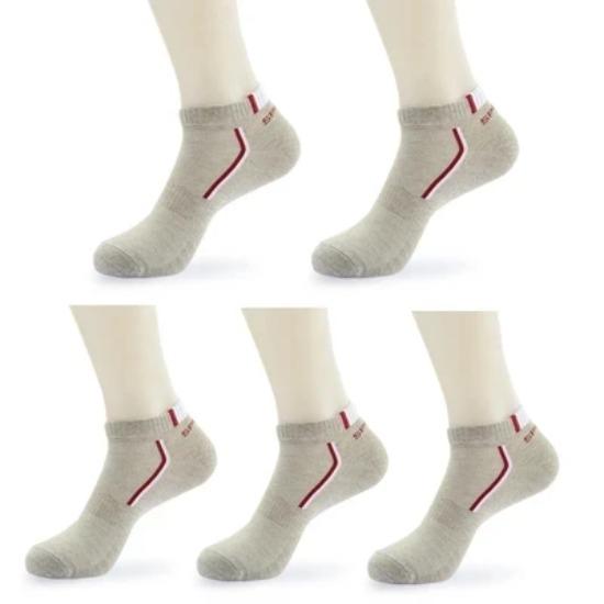 10Pieces=5Pair/lot Summer Cotton Man Short Socks Fashion Breathable Boat Socks Comfortable Casual Socks Male White
