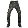 Men's Camouflage Motorcycle Jeans: Slim Fit, Multi-Pocket, Four Seasons, Anti-Fall Riding Pants.
