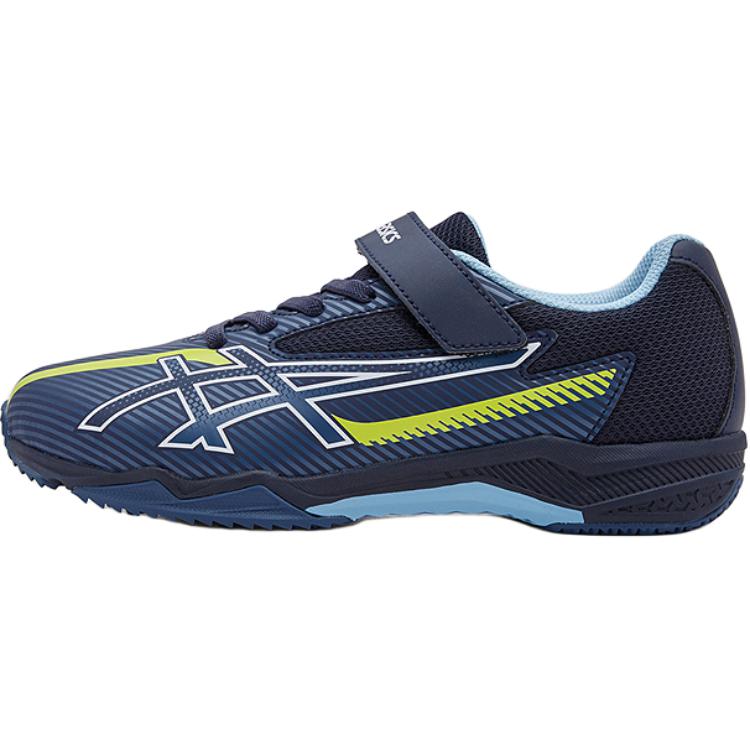 

Asics Lazerbeam Sk-Mg-B Удобные Модные Дышащие Кроссовки с Низким Верхом для Детей Детские Кроссовки Синий Белый Желтый 1154A211-402 38