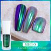 5ml Magic Chrome Liquid No Dust Aurora Powder Chrome Metallic Mirror Effect Nail Gel Polish Lacquer Paint Semi Permanent