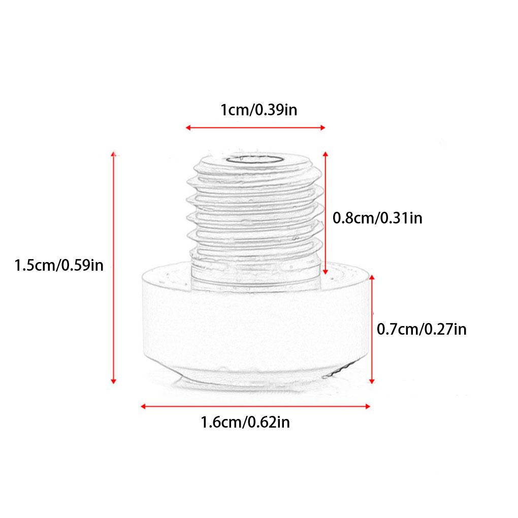 2 adet 10mm Motosiklet CNC Alüminyum Dikiz Aynası Delik Tapası Vidalar Kapaklar Cıvatalar Evrensel E-Bisiklet Motosiklet M10 Ayna Deliği Kapağı