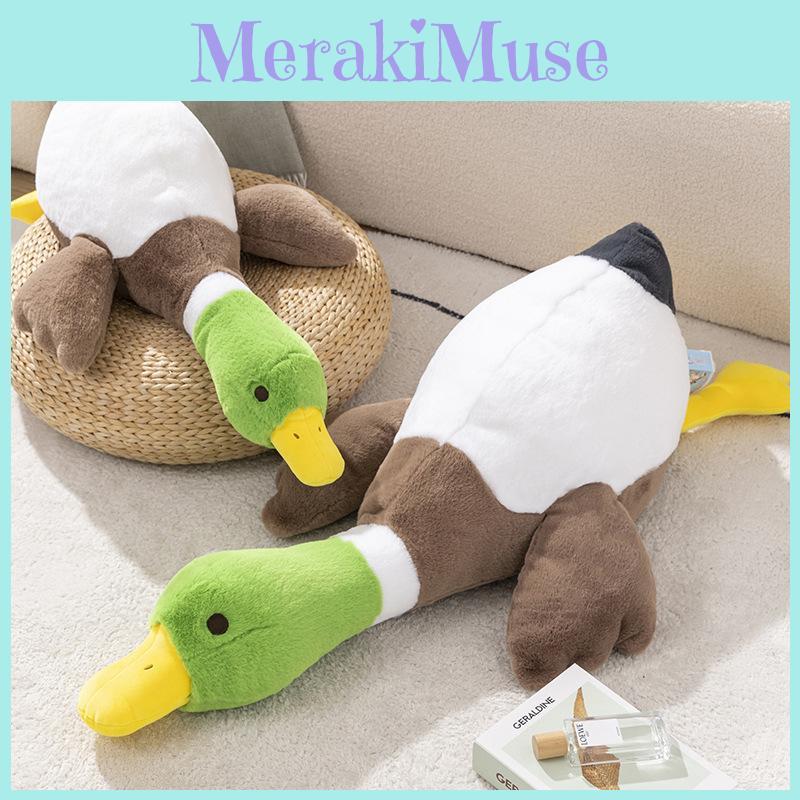 Plush 100cm Duck Pillow Toy Ideal For Home Decoration And Cuddling