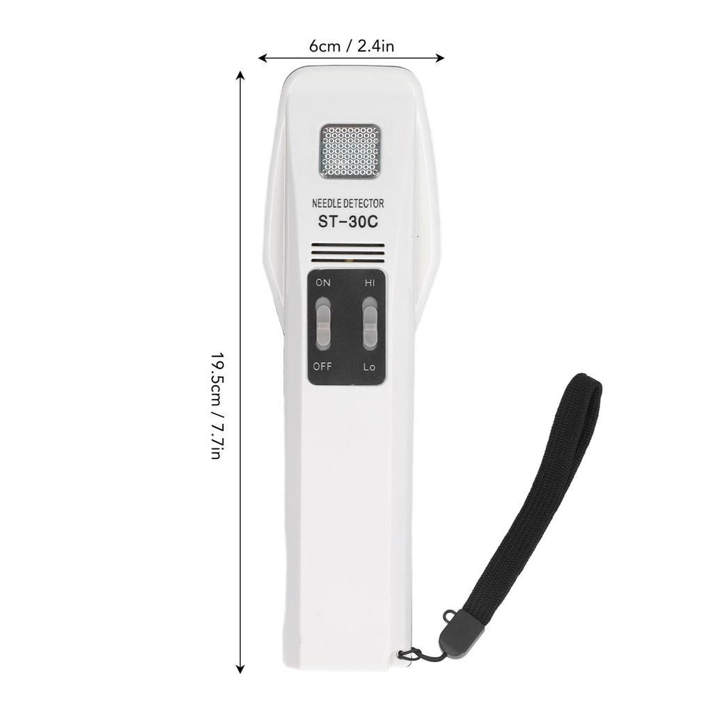 ST-30C Handheld Needle Detector Household High Accuracy Handheld Needle Detector Wood Probe Metal Detector Pinpointer