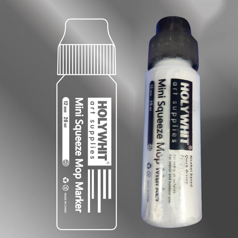 12 mm/20 ml Mini Graffiti Flow Pen Paint Signature Pen okrągła końcówka wodoodporny marker z tuszem artykuły artystyczne fluorescencyjny długopis Signature