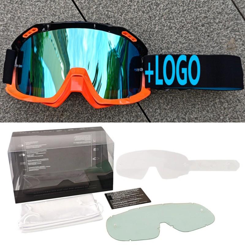 Outdoor Cycling Goggles Mountain Bike Dirt ATV Snowboarding Windproof Sport Sunglasses With Interchangeable Lenses