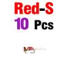 10Pcs Propeller Sequins Fly Bait Rotating Metal Spinner Lures for Fly Fishing Insect Lures Effective Trout And Bass Fishing Lure