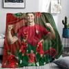 Cristiano Ronaldo, Coperta in Flanella con Fantasia, Alta qualità, Confortevole per Tutte le Stagioni, Decorazione per la Casa, Calore e Comfort, Perfetta per Regali.