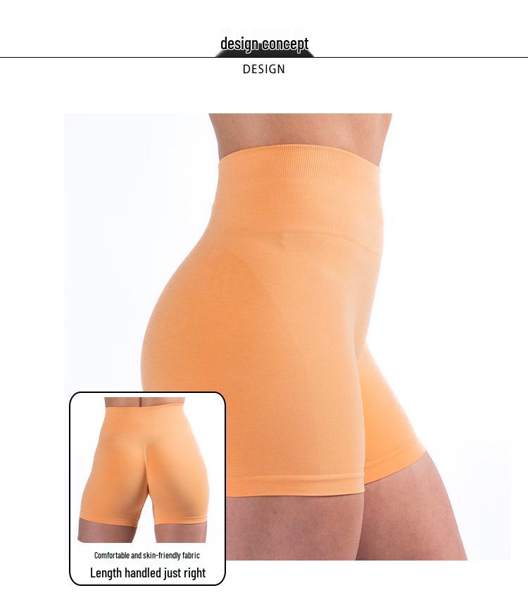 Pantaloni scurți de yoga de vară pentru femei, cu croială slim fit - Pantaloni scurți elastici de fitness pentru ridicarea șoldurilor, pentru alergare