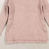 Home Autumn and Winter Foreign Trade European and American Plus size women clothing round Neck Pullover Button Decoration Sweater Knit Long sleeve