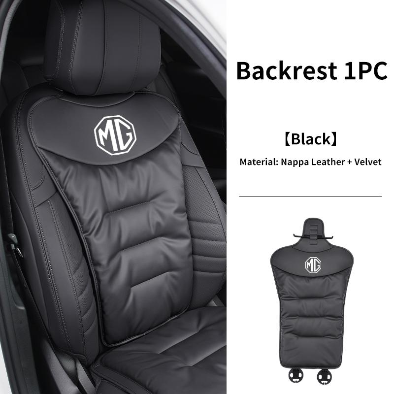 Housse de siège en velours et cuir respirant AWI1 pour voiture, protection de siège, accessoires pour Morris Garages MG 3 5 6 7 HS ZS GS RX5 RX8