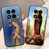 Virgen Mary Virgin De Guadalupe Soft Phone Case for Xiaomi Redmi Note 12 13 14 15 Pro Plus 11 12S 11S 11T 10 4G Black Cover Back
