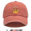 pc Capybara Cartoon Print Baseball Cap Cute Banana Ice Cream Pattern Comfortable Breathable Duck Tongue Hat Fashionable Casual