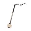 Drum Mallet White Felt Band Percussion Accessory with Stainless Steel Stick for Performance
