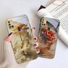 Vintage Desert Pink Rose For Samsung A 31 32 A33 A34 35 14 A15 13 16 25 26 50 52 53 54 55 56 70 71 72 73 Golden glass phone case