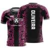 UFC MMA Oliveira Magliette Artista Marziale Misto Brasiliano Maglia Campione Fight Night Uomo Estiva Maschile Palestra Traspiranti Magliette Top