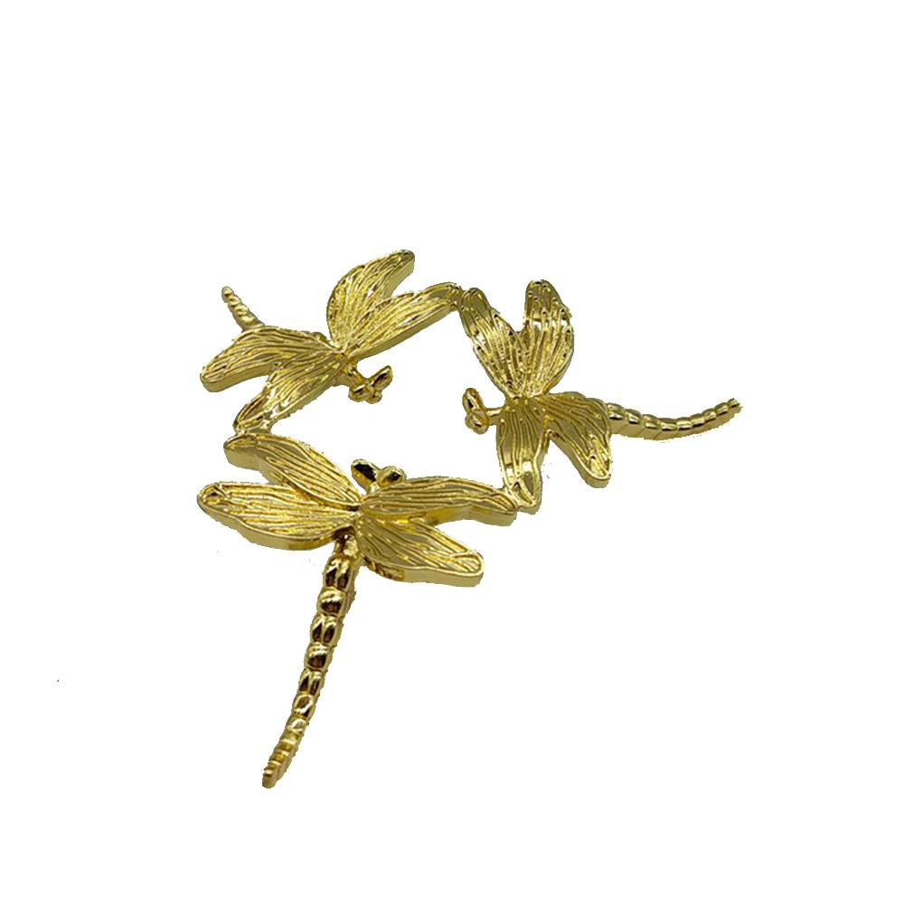 Metal Decoration Ornament Dragonfly Design Handcrafted Rust-free Display Stand Perfect Gift For Table Desktop Office Home Decor