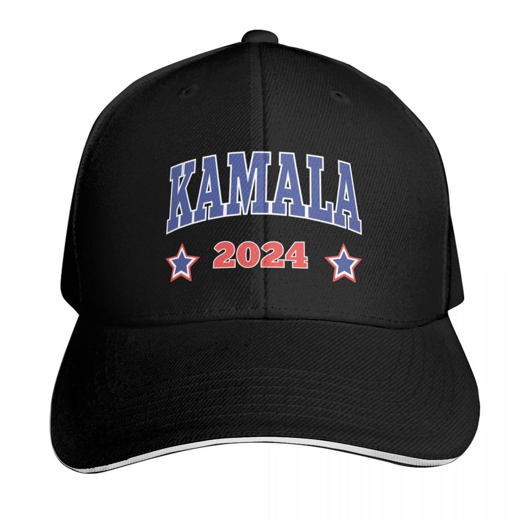 Kamala Baseball Cap tactical cap Beach Outing Unisexs big size hat Luxury Unisex Hat For Girls Unisexs