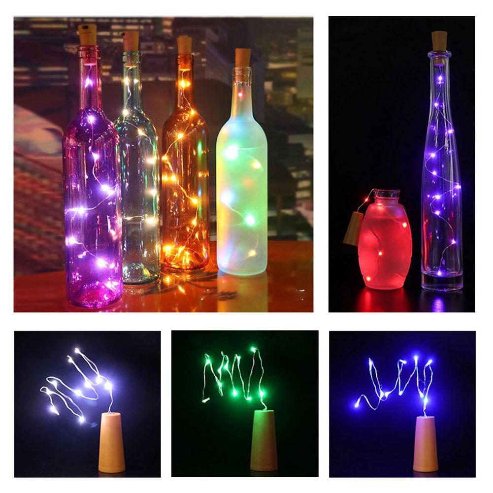 Creative Bottle String Lights LED Light for Wedding Party Festival Decoration with Battery Box