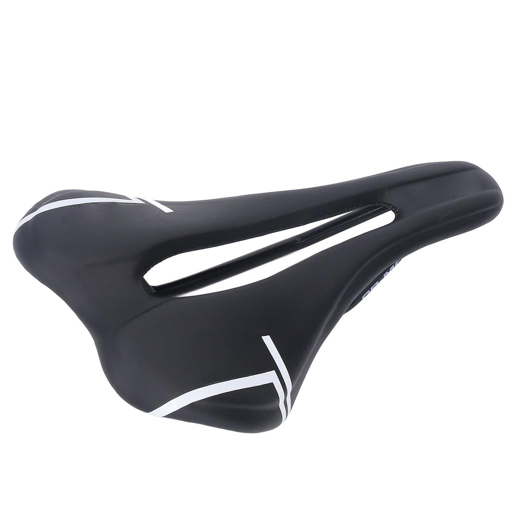 Mountain Bike Saddle Cushion Microfib  PU Lth  Hollow Brthable for Road Riding