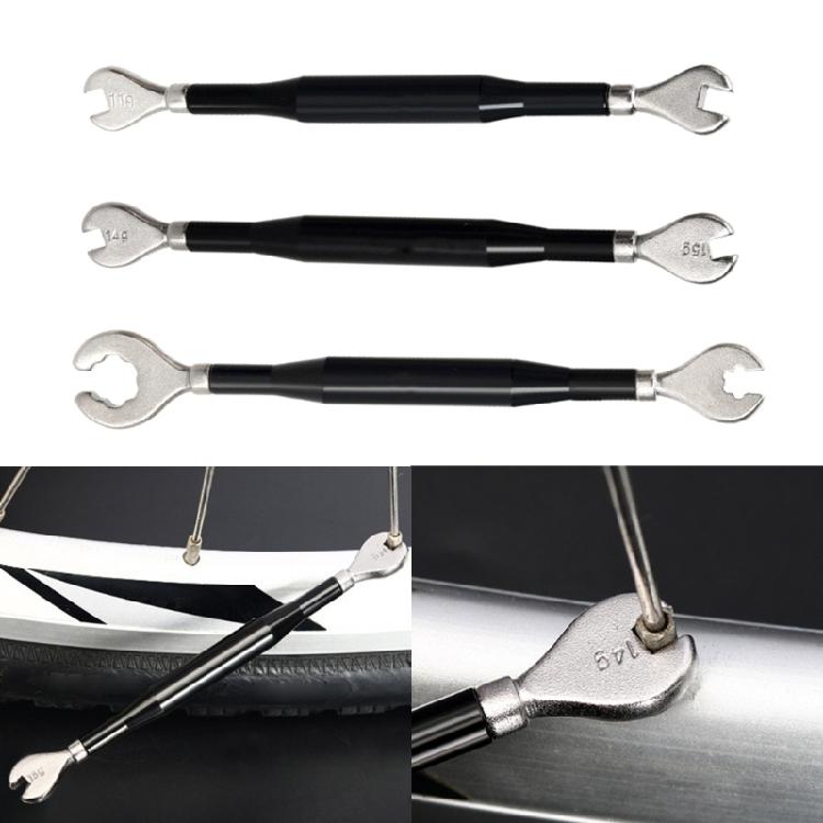 Portable Bicycles Spoke Wrench Adjustment Correction Installation Spoke Tool