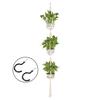 Planter Flower Pot Hanging Rope Basket for Indoor