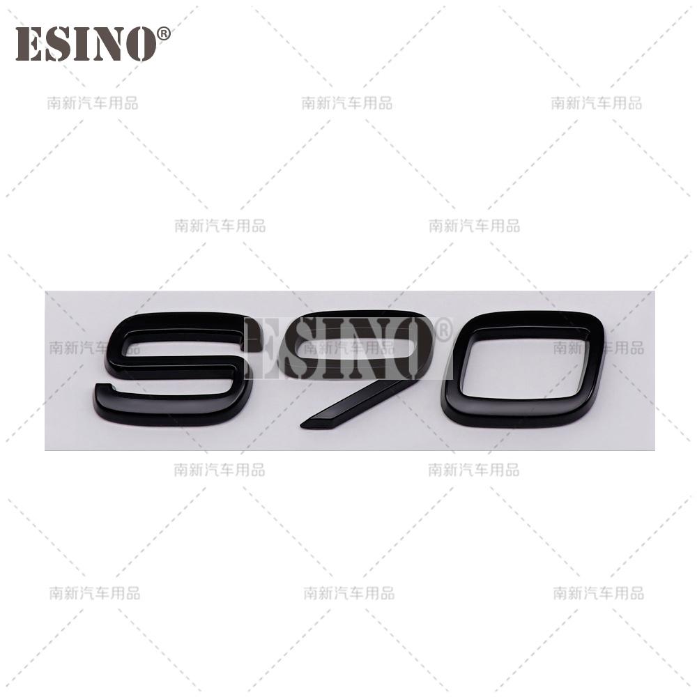 Stylizacja Samochodu 3D ABS Samoprzylepna Tylna Klapa Bagażnika Emblemat Odznaka Naklejka Decal dla Volvo S40 S60 S80 S90
