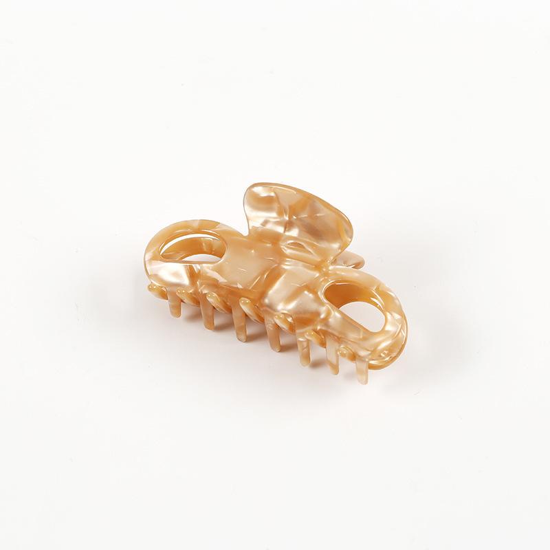 Ausgehöhlte Greifklemme, modische Haarspange mit Leopardenmuster, Haarklammer für den Hinterkopf, gewickelte Haarspange, Haiklammer