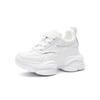 Leather Daddy Shoes Women's Spring Soft Sole Versatile Popular ins Super Fire Student Platform Casual Sports Women's Shoes